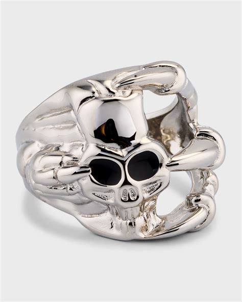 givenchy skull ring|Givenchy Men's G Skull Ring .